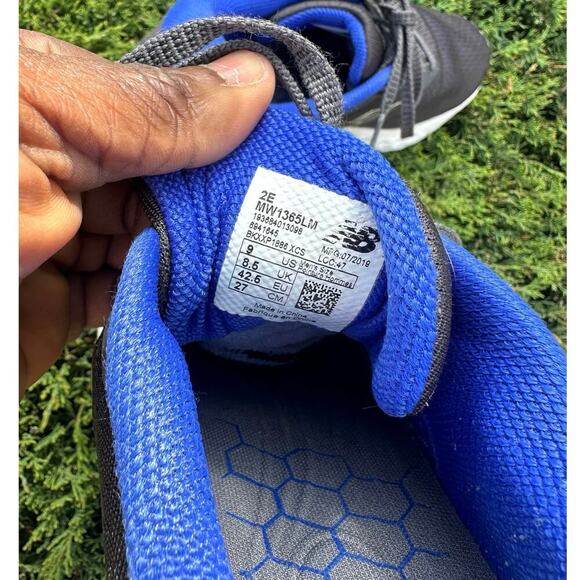 New Balance Fresh Foam MW1365 Men’s Athletic‎ Shoes Size 9 Gray - Picture 6 of 14